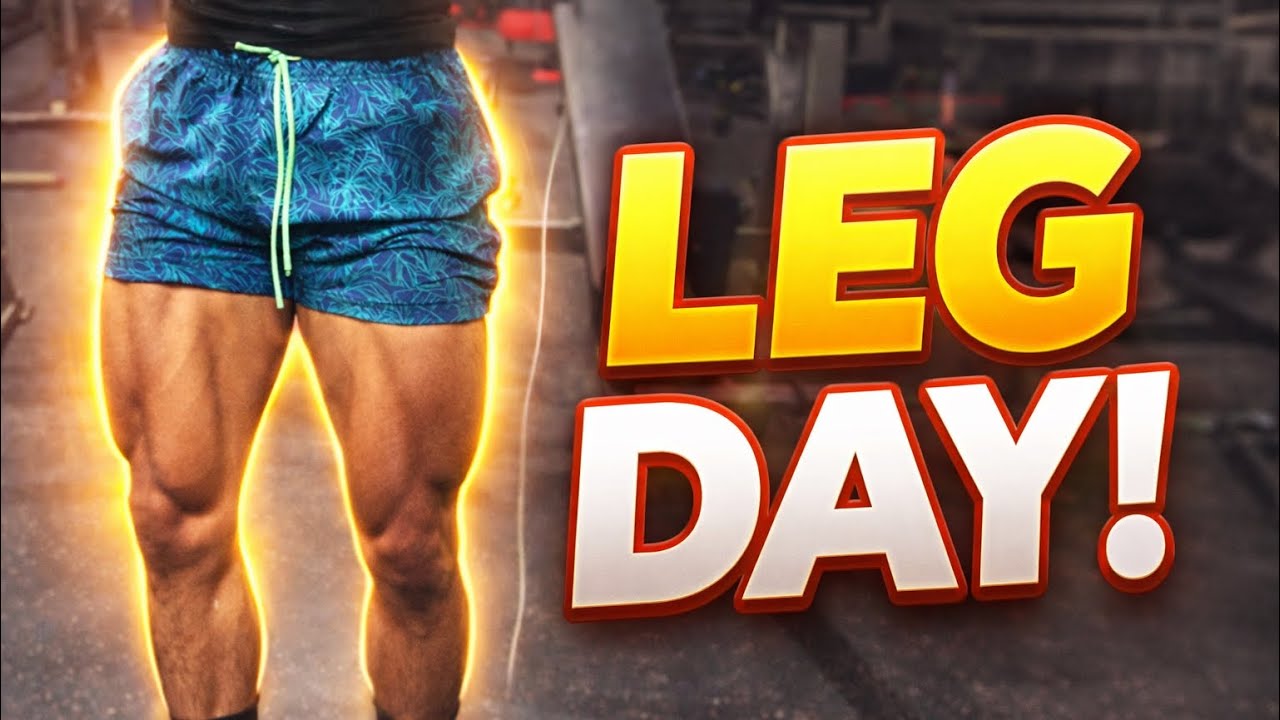 Jeff seid style leg day.