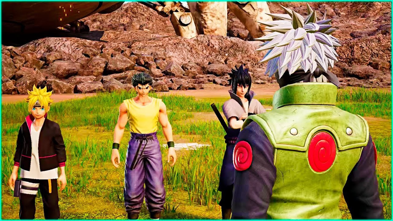 Boruto Calls Deku a Traitor for Agreeing with Kakashi | Jump Force Game