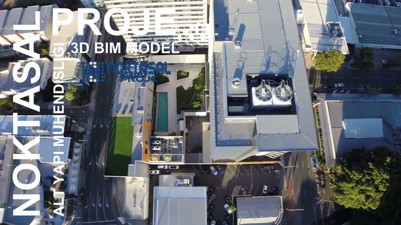 Noktasalproje infrastructure bim model city plan