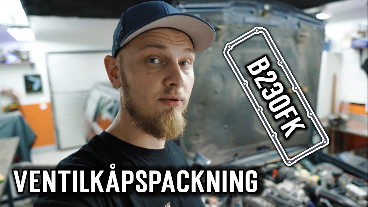 BYTER VENTILK&Aring;PSPACKNING P&Aring; SLIT OCH SL&Auml;NG VOLVON - byte ventilk&aring;pspackning p&aring; Volvo 940, 740, 240