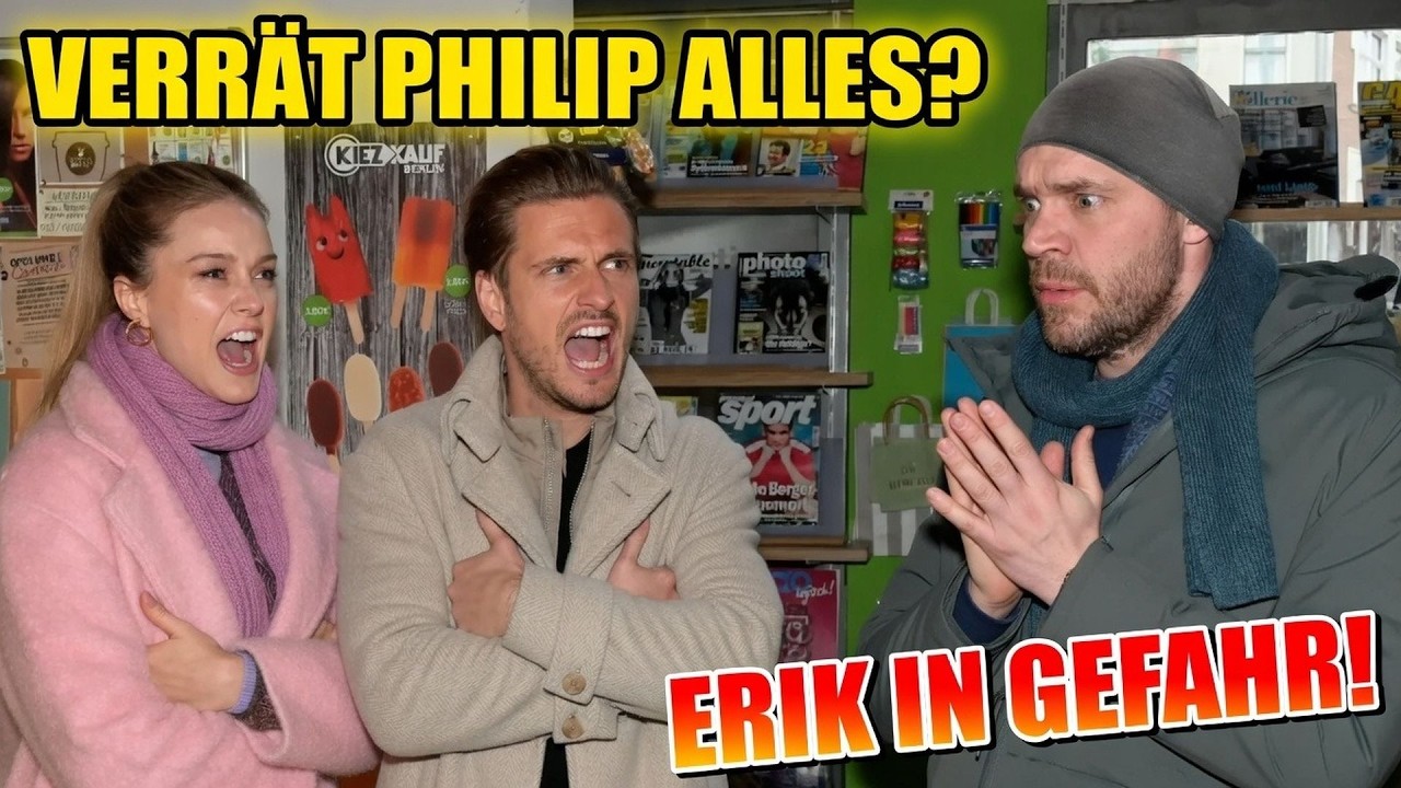 GZSZ: Verrät Philip Eriks Affäre — oder schweigt er aus Loyalität?