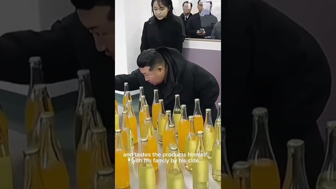 A Visit to a Food Factory | Kim Jong Un and His Family 