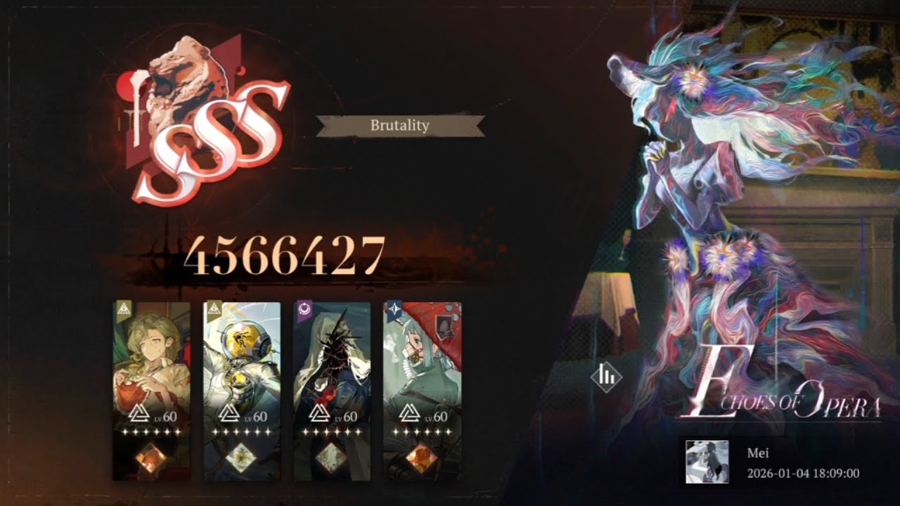 [ Reverse 1999 ] Mane's Bulletin Runs Ver. 3.1 - Echoes of Opera Rank SSS