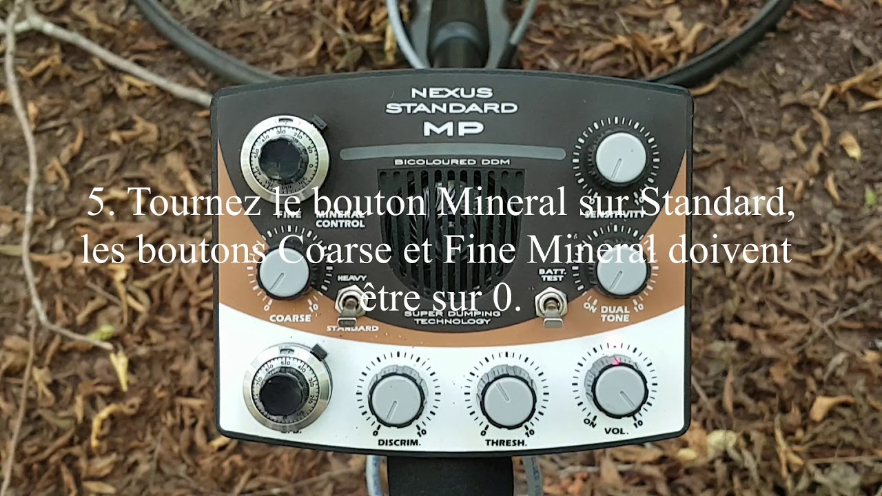 Mise en route du Nexus Standard MP