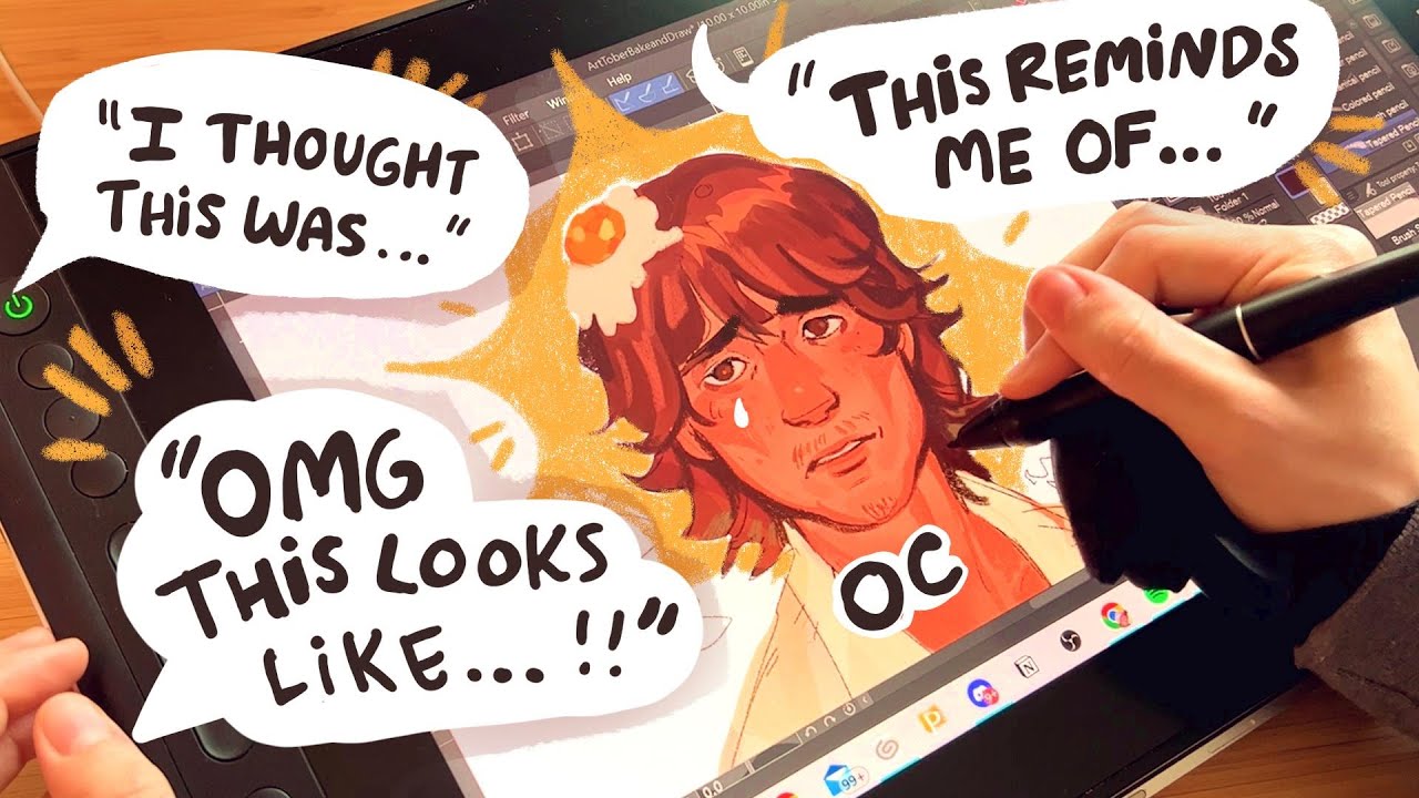 Is art comparison helpful or harmful? ✿ drawing and reading your responses!