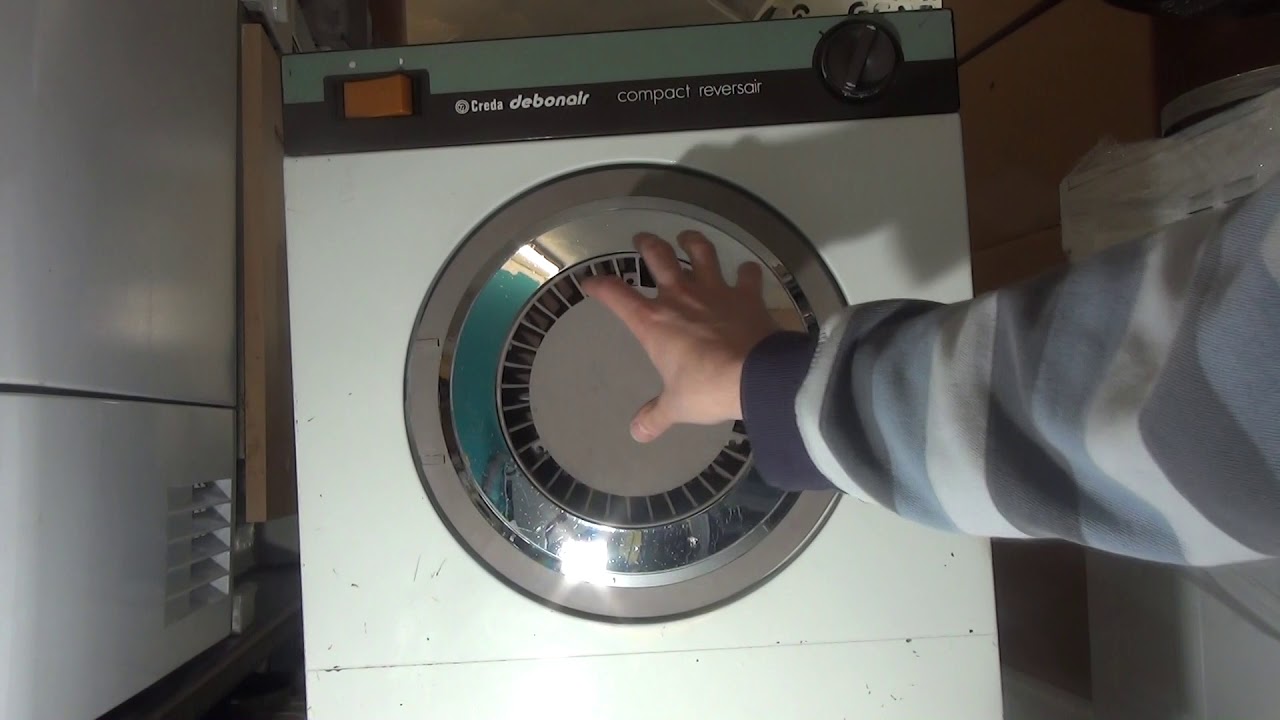 Review and Demonstration  of 1986 Creda debonair 37304 compact tumble dryer