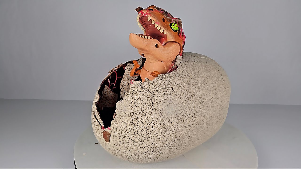 Primal Hatch T-Rex Hatching Dinosaur From Spin Master
