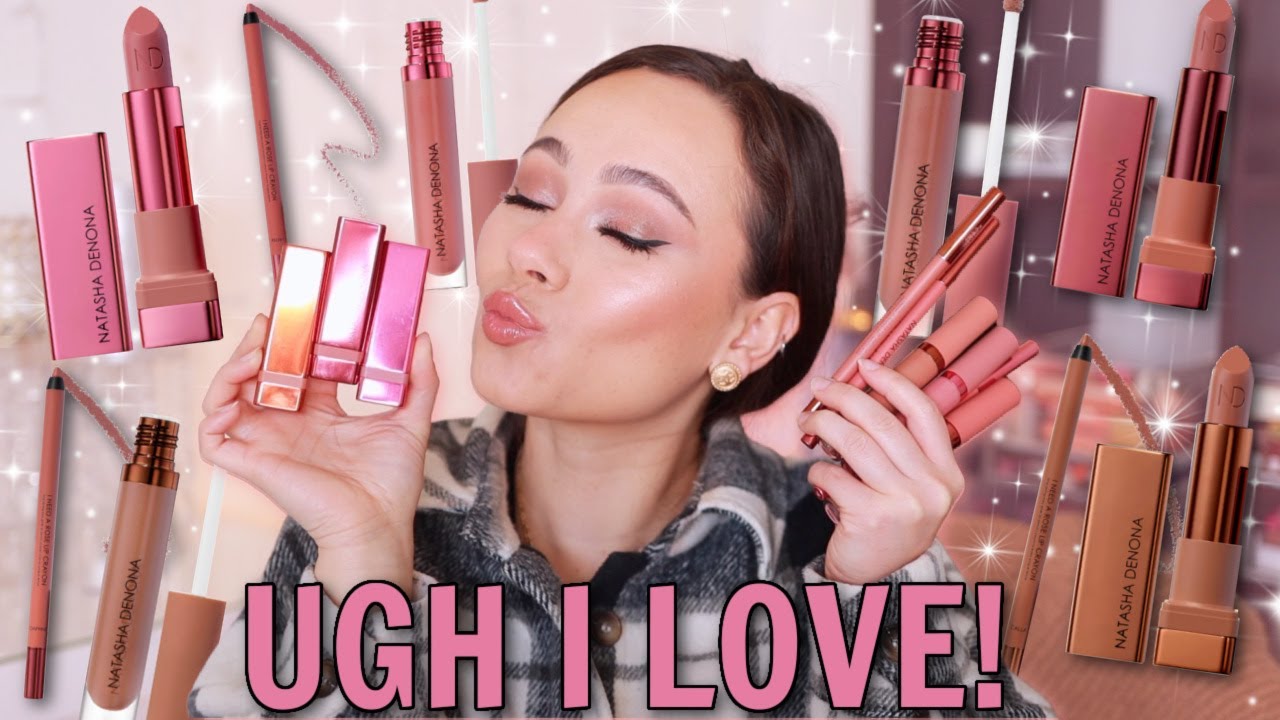 NATASHA DENONA I NEED A ROSE LIP COLLECTION!! LIP SWATCHES!