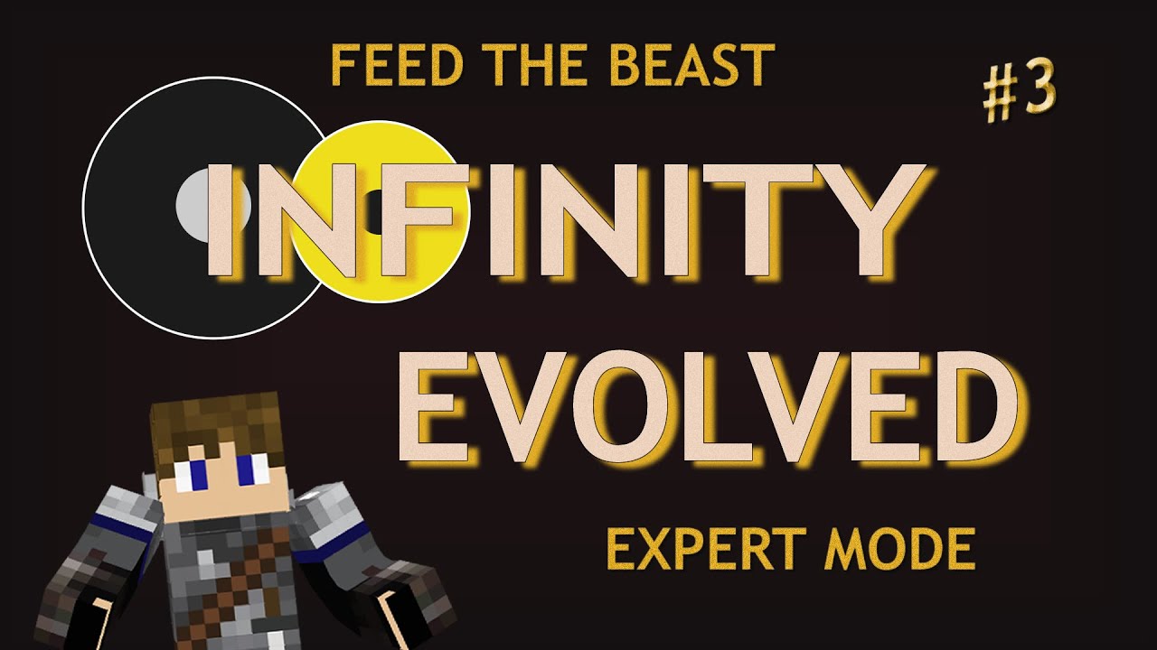 Feed The Beast Infinity Evolved - Expert Mode - Episode 3 - Lasers!