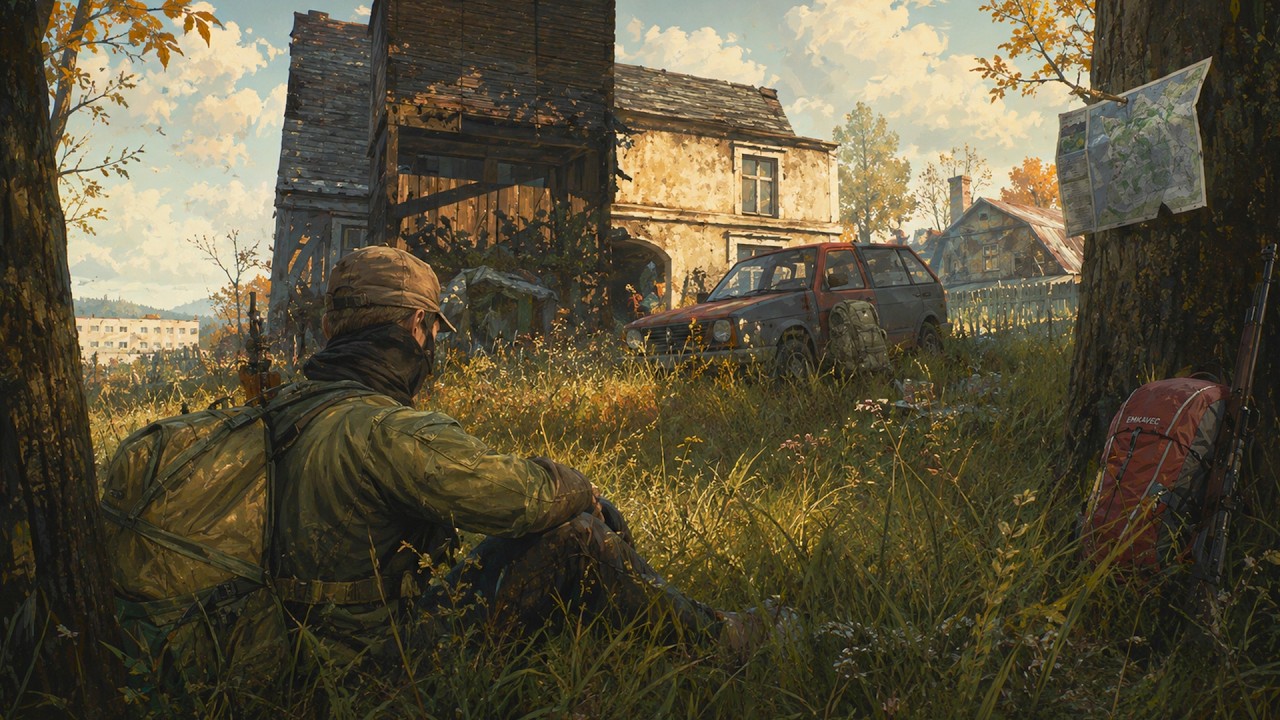 Наш план по захвату целого города. Пролезли в окно - DayZ