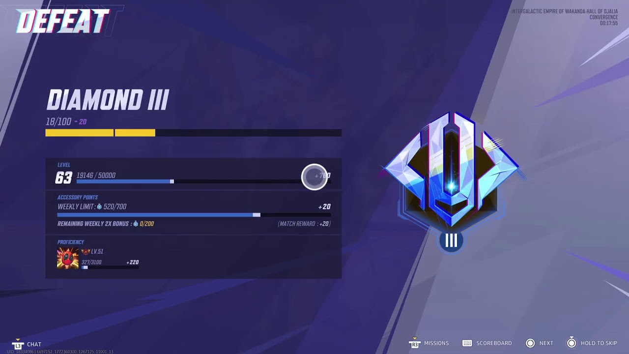 Marvel Rivals grind to top 500