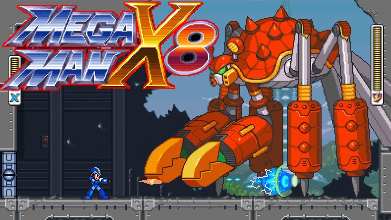 #1 Я попробовал поиграть в 2D-ремейк Mega Man X8
