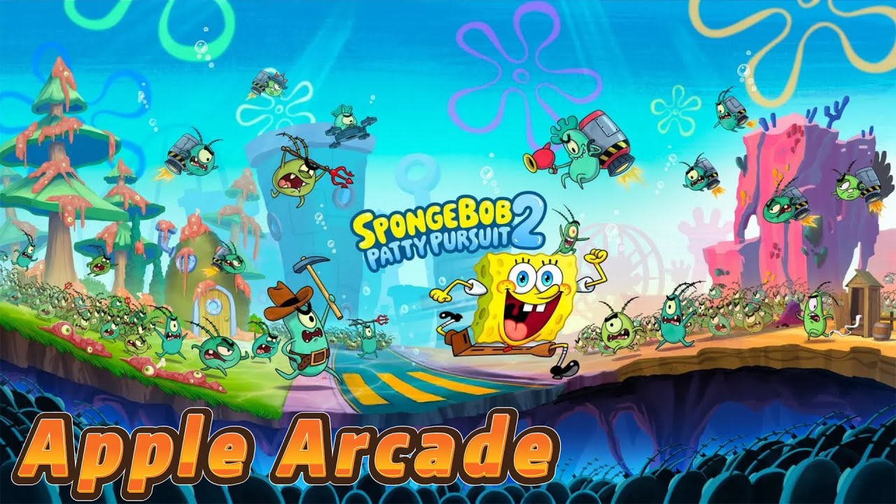 SpongeBob Patty Pursuit 2 Gameplay | Apple Arcade (New Game)