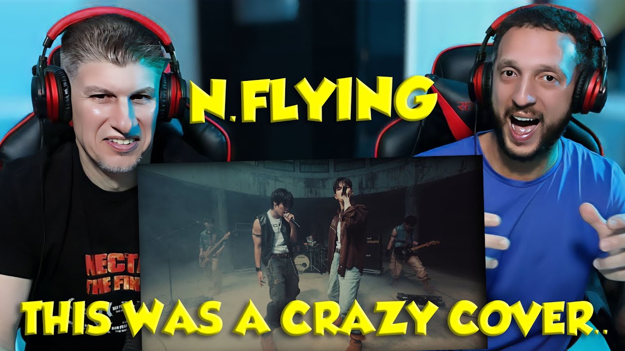 Crazy Reaction!! N.Flying (엔플라잉) - Legends Never Die + GODS┃2025 League of Legends OST Medley