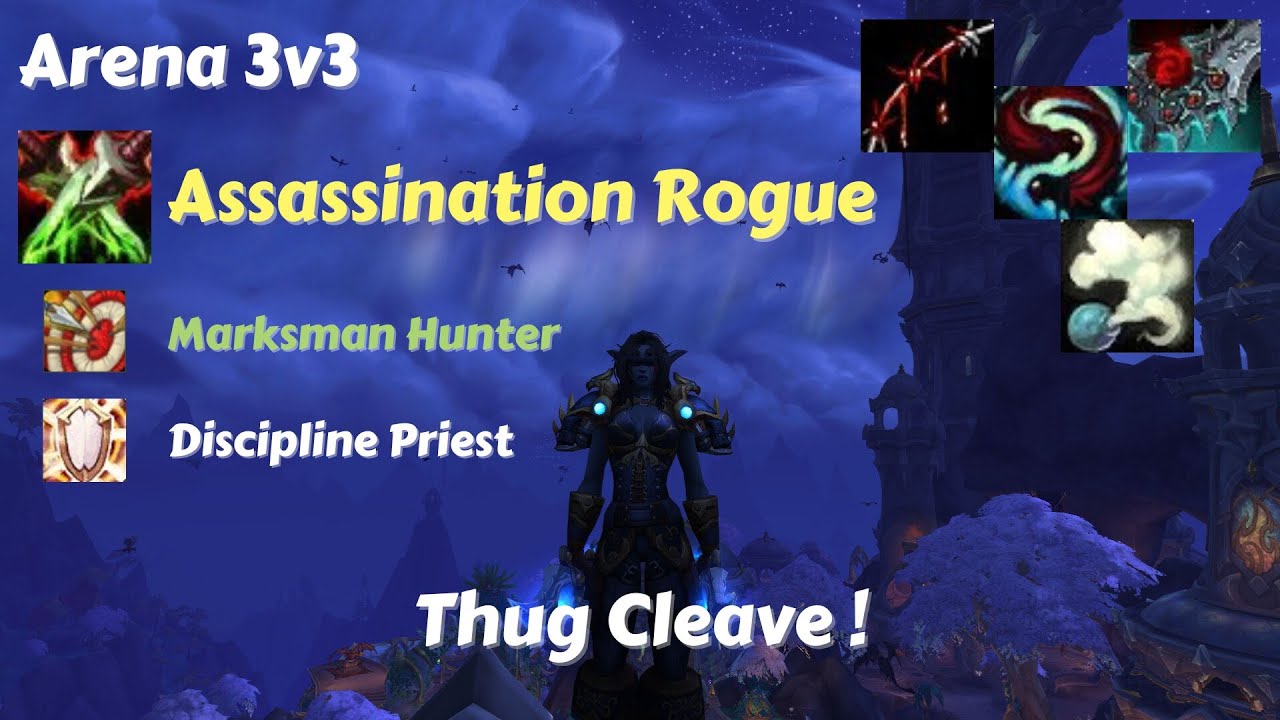 Assassination Rogue PvP 10.2.7 | Rogue Hunter Priest defying the meta
