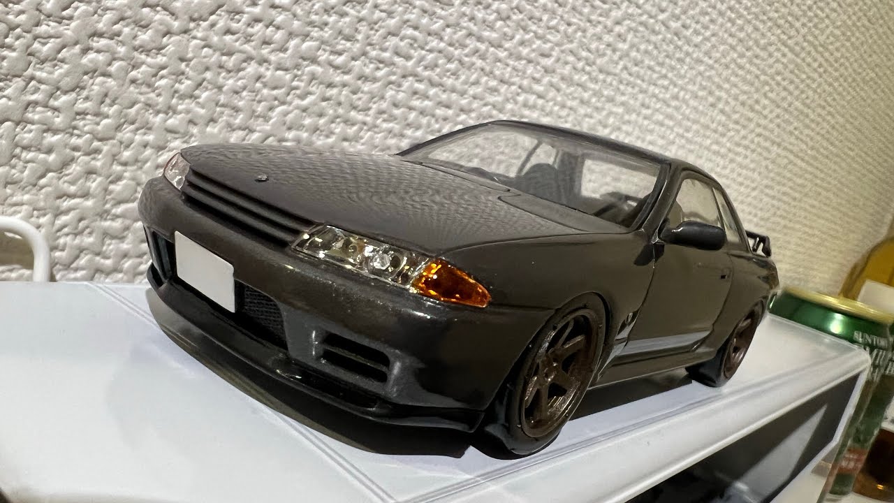 スカイラインR32【楽プラ🔰スナップキット】作ってみました🤭