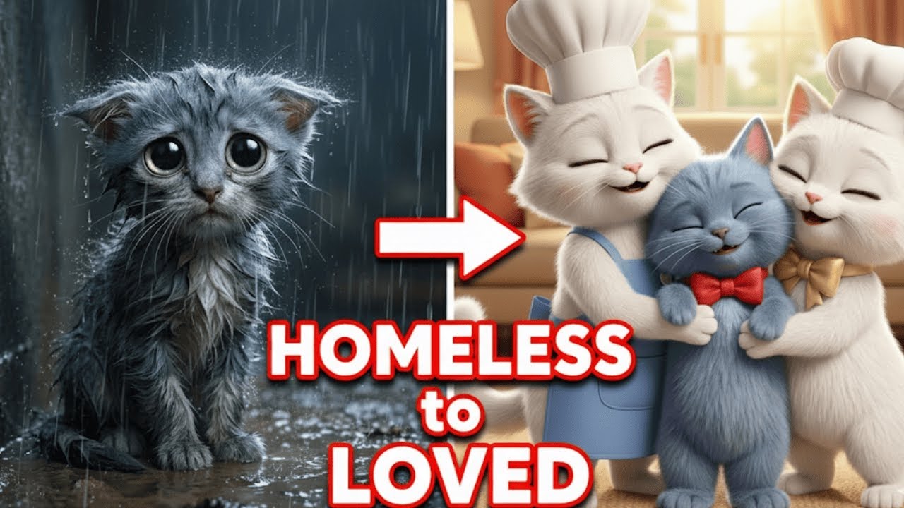 A Cute Cat Story : Mama Cat Teaches Baby Cat Kindness | Stray Kitten Rescue & Transformation (Ep 24)