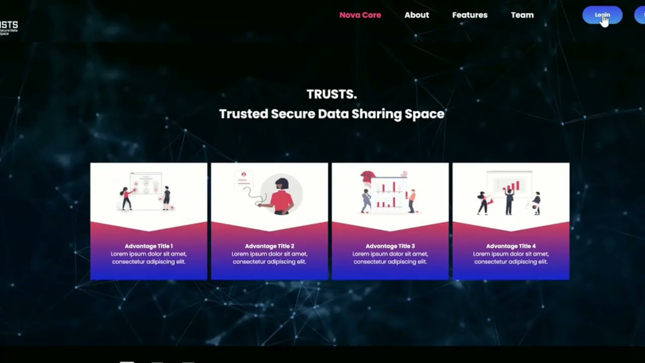 TRUSTS demonstrates Data Sharing Platform (Live Demo 1)