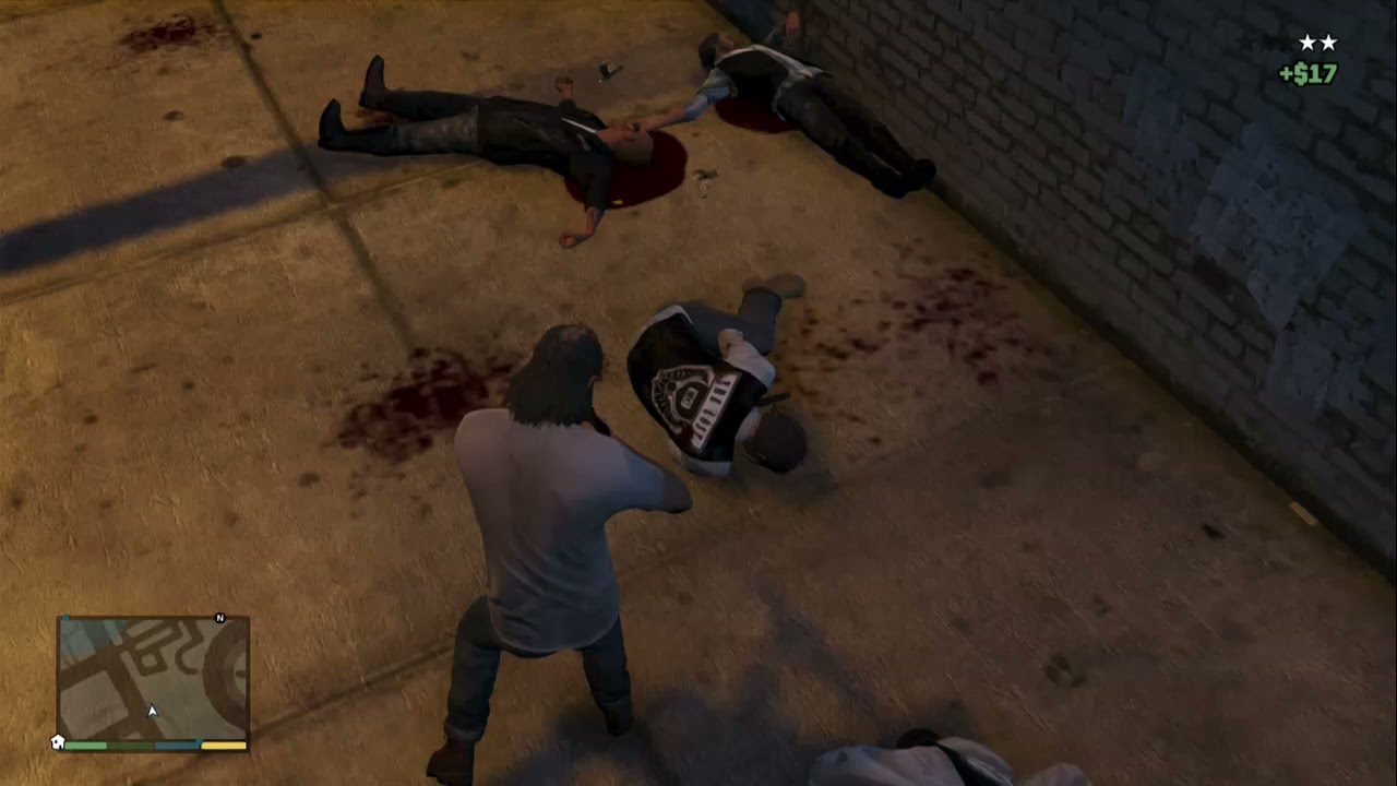 GTA V Trevor vs Moteros The Lost