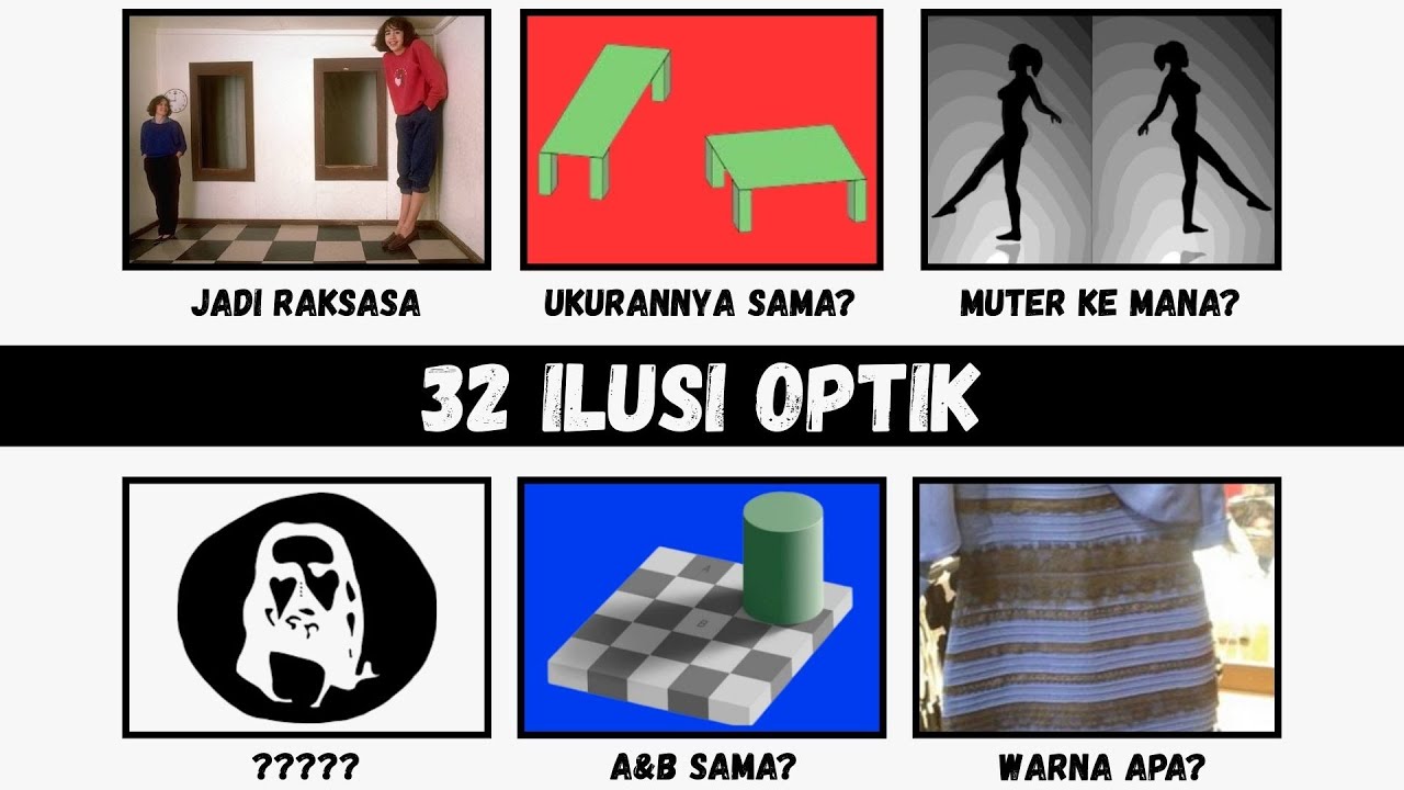 Semua Ilusi Optik Dalam 8 Menit