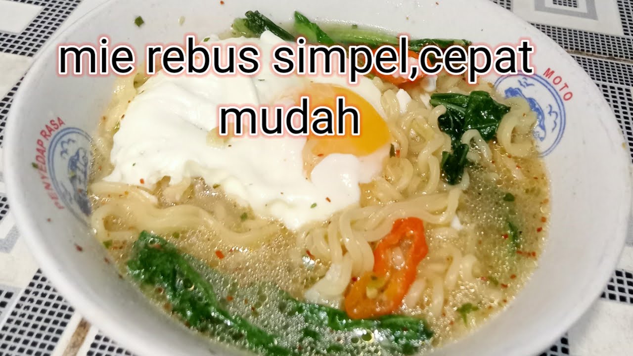 Mie rebus simpel, cepat, mudah!!!