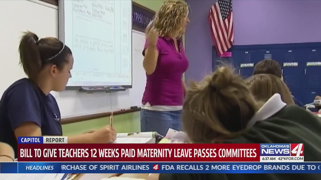 Bill to give paid maternity leave to teachers