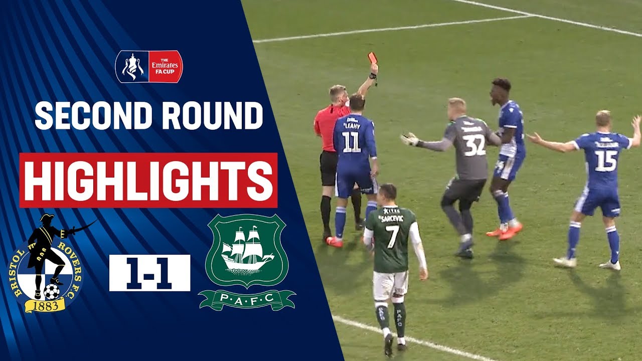 Last-Minute Penalty Save Forces Replay | Bristol Rovers 1-1 Plymouth Argyle | Emirates FA Cup 19/20