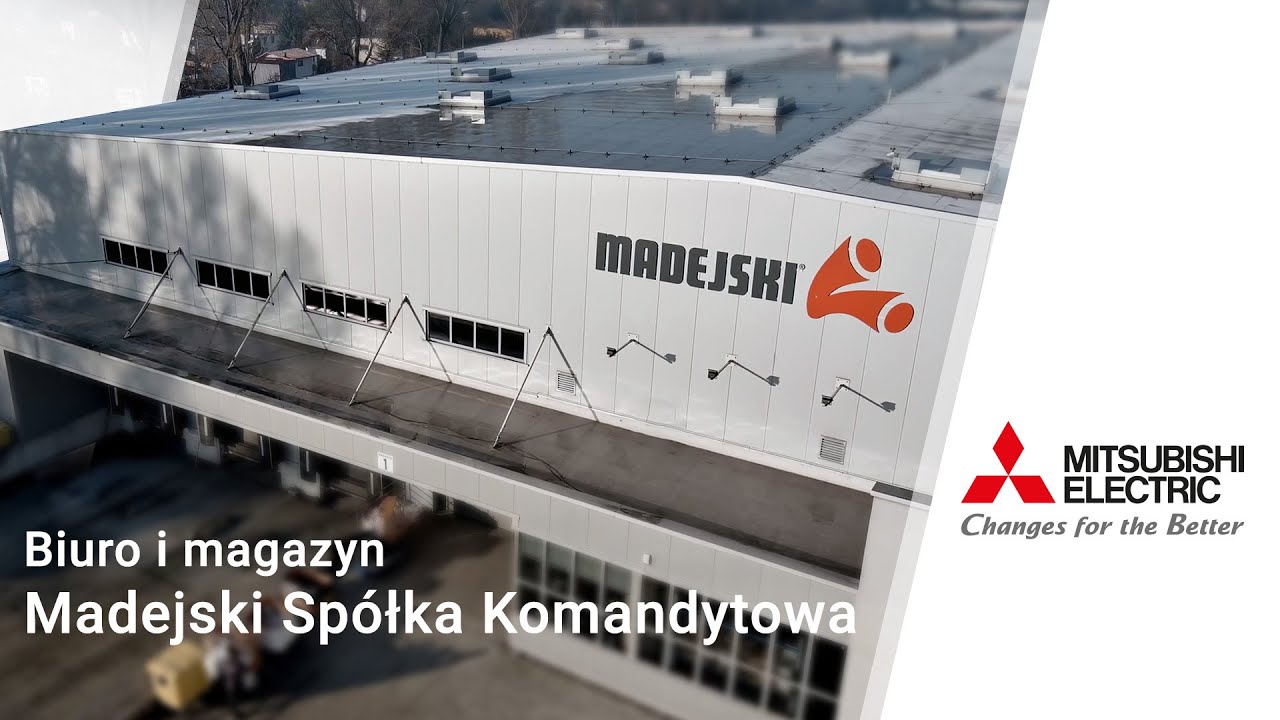 Biuro i magazyn Madejski Sp. k. - Pompy ciepła CAHV