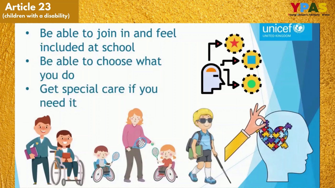 UNCRC Article 23 (children with a disability)