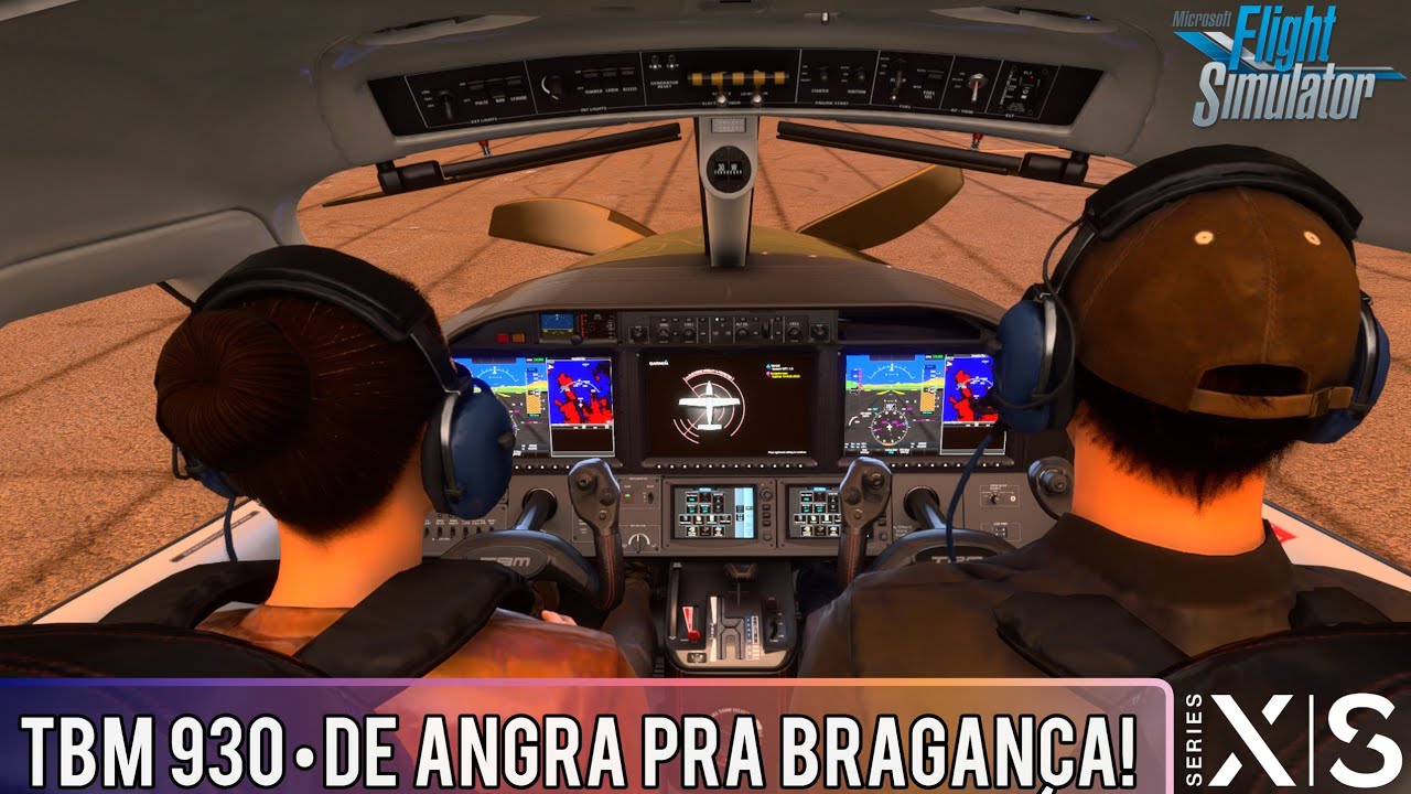 MSFS2020 Daher TBM 930 • Angra dos Reis - Bragança Paulista (XBOX Series S)