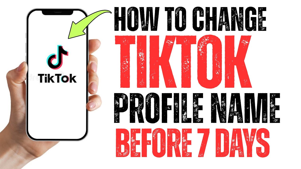Как изменить имя в TikTok раньше, чем через 7 дней | Как изменить имя в TikTok, не ожидая 7 дней ...