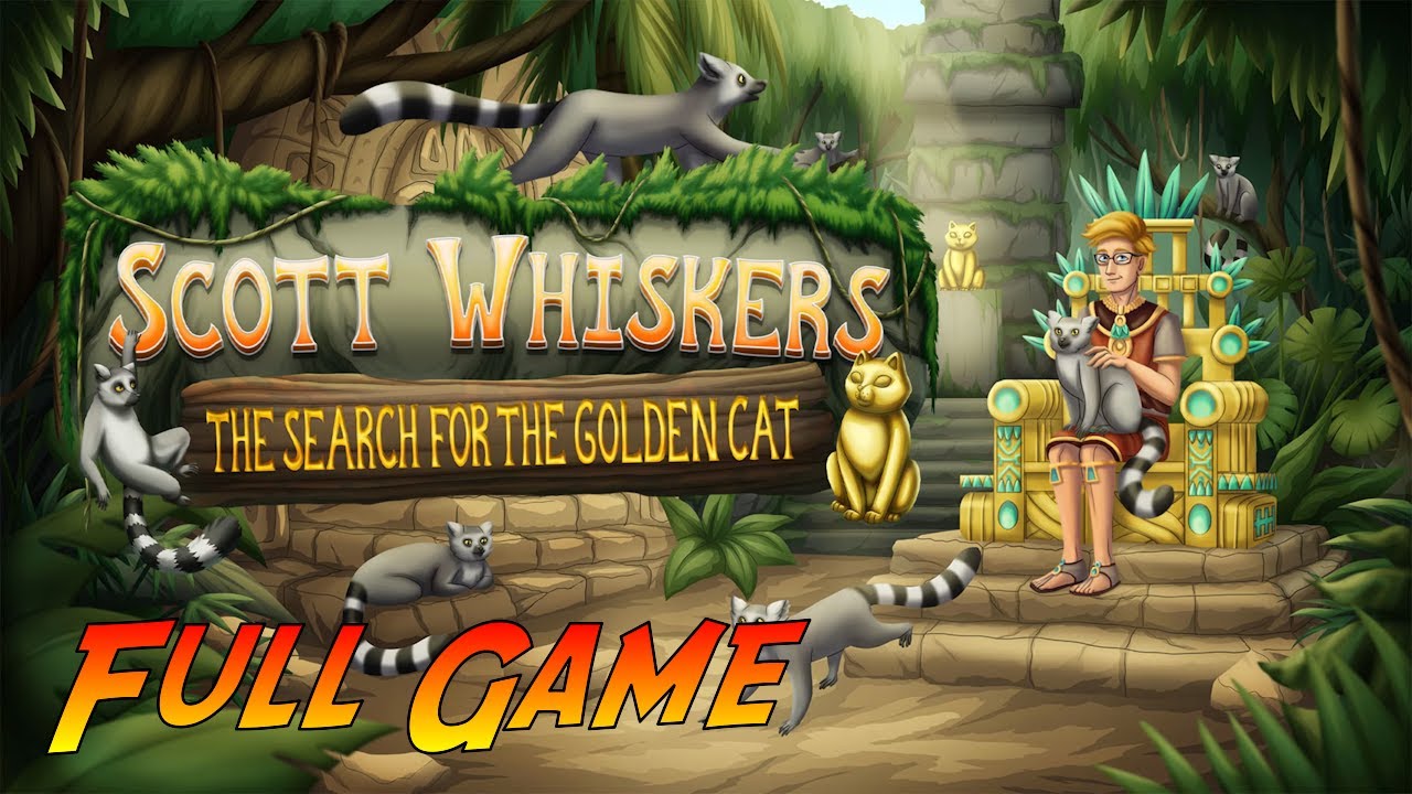 Scott Whiskers: the Search for the Golden Cat | Gameplay Walkthrough - Full Game | No Commentary