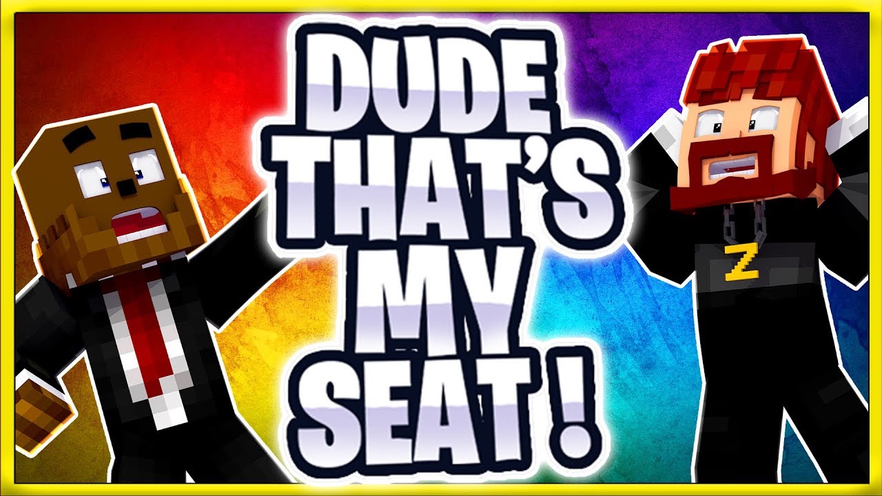 Max & Jerome VS The World! | Minecraft Dude That's MY Seat!