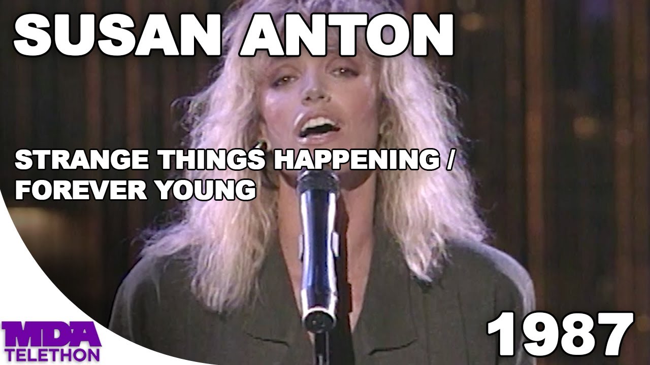 Susan Anton - "Strange Things Happening" & "Forever Young" (1987) - MDA Telethon