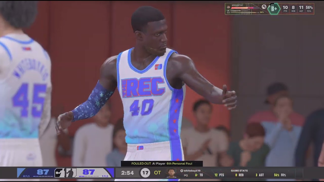 Comeback OT win with Black against the world