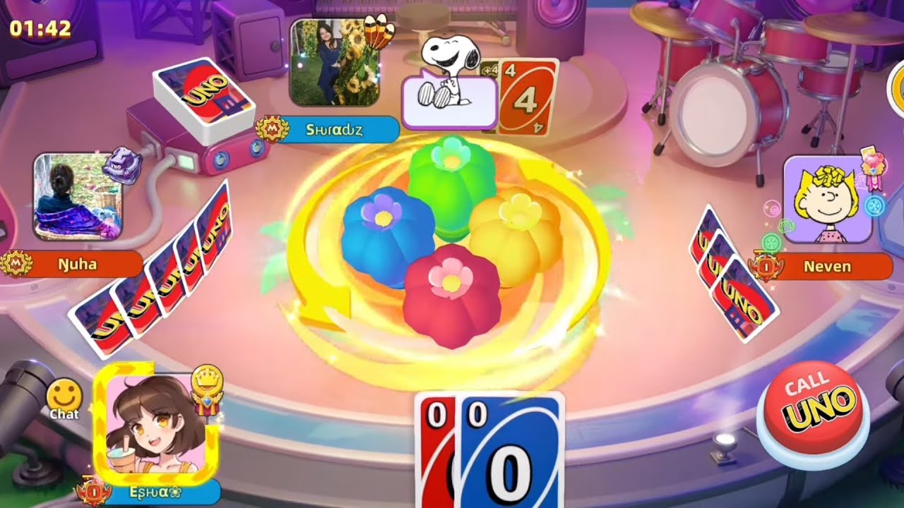 Uno Mobile Game || Go Wild X1000 with +4+6 Reverse card 🌸⛄