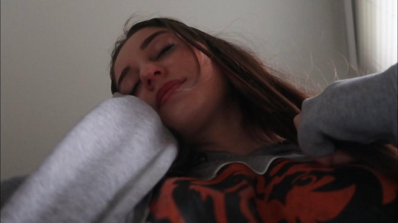 ASMR Pov Laying on My Lap - falling asleep, cozy