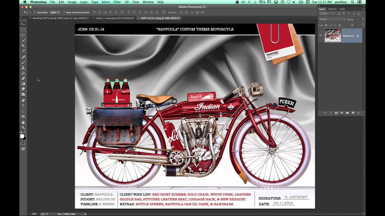 PhotoshopUser TV: Vanishing Point & Blend Modes- Episode 378