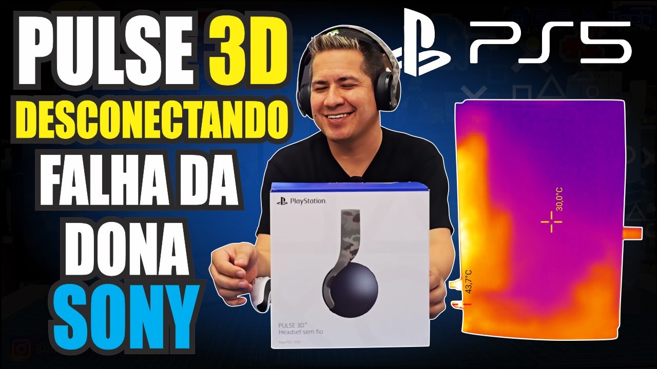 Pulse 3d / Elite desconectando, solução, vacilo da Sony.