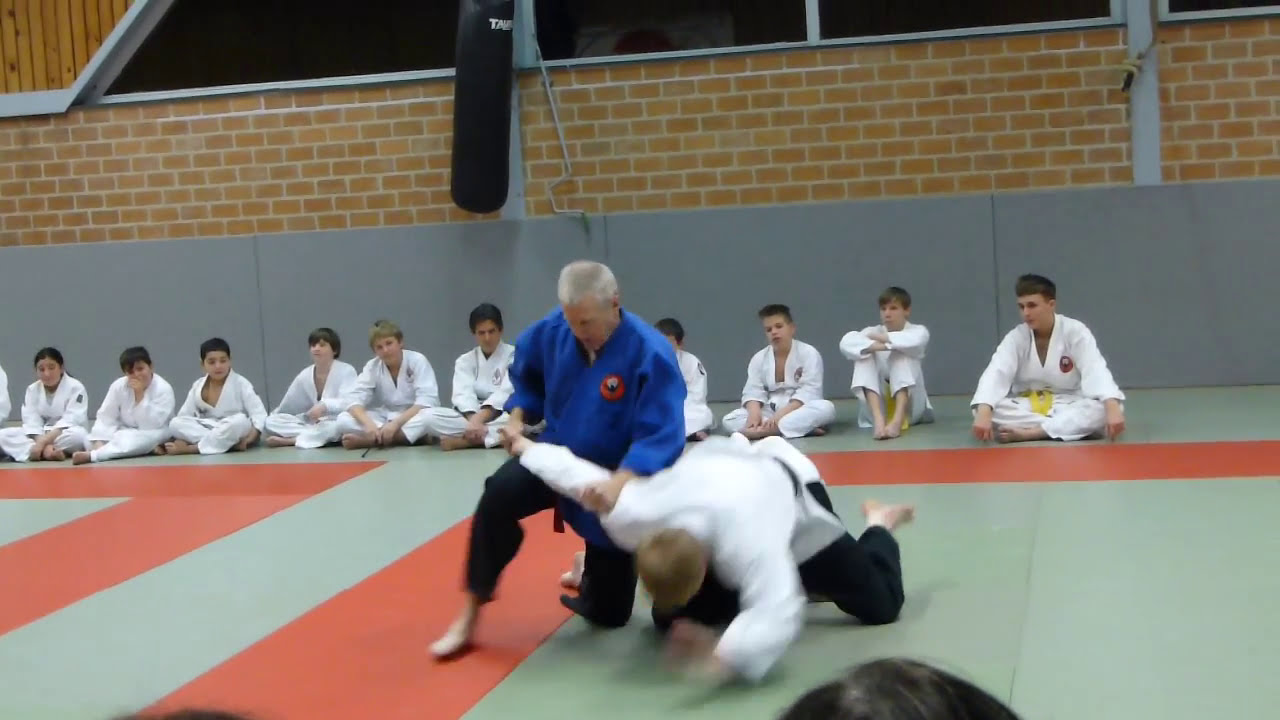 Traditional Japanese JiuJitsu demonstratie - Black belt demo / Traditional Japanese Jiujitsu