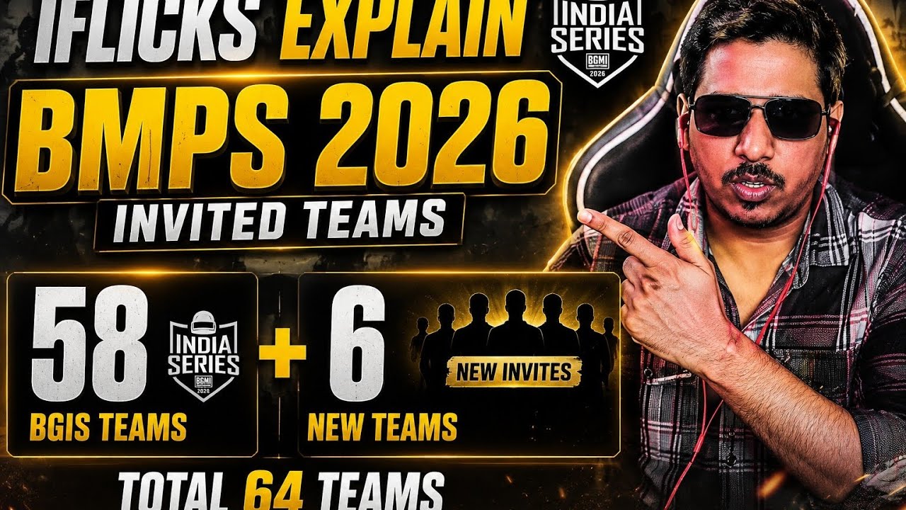 BMPS 2026 Invited Teams Explained 😳 | Iflicks Full Breakdown
