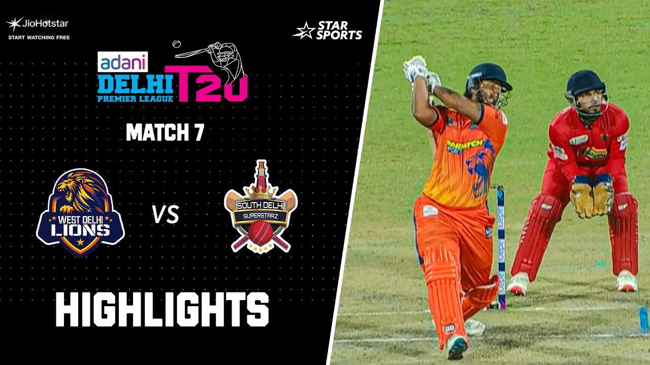 Ankit Kumar's blistering innings powers West Delhi Lions to a dominant win #DelhiPremierLeagueT20