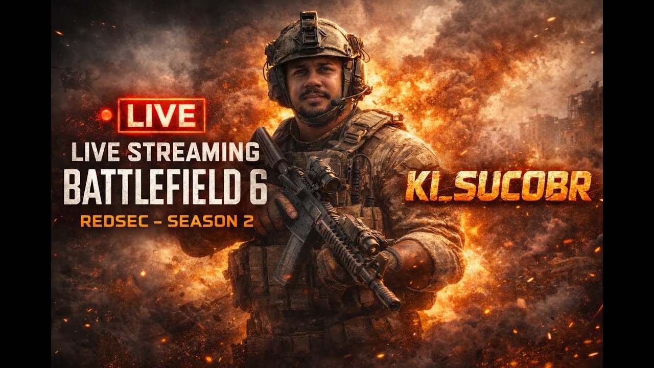 Battlefield 6 REDSEC Jogando  de MT  pela primeira vez