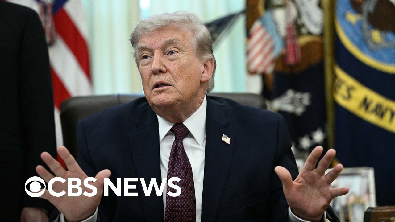 Trump addresses nation on Iran war | full video
