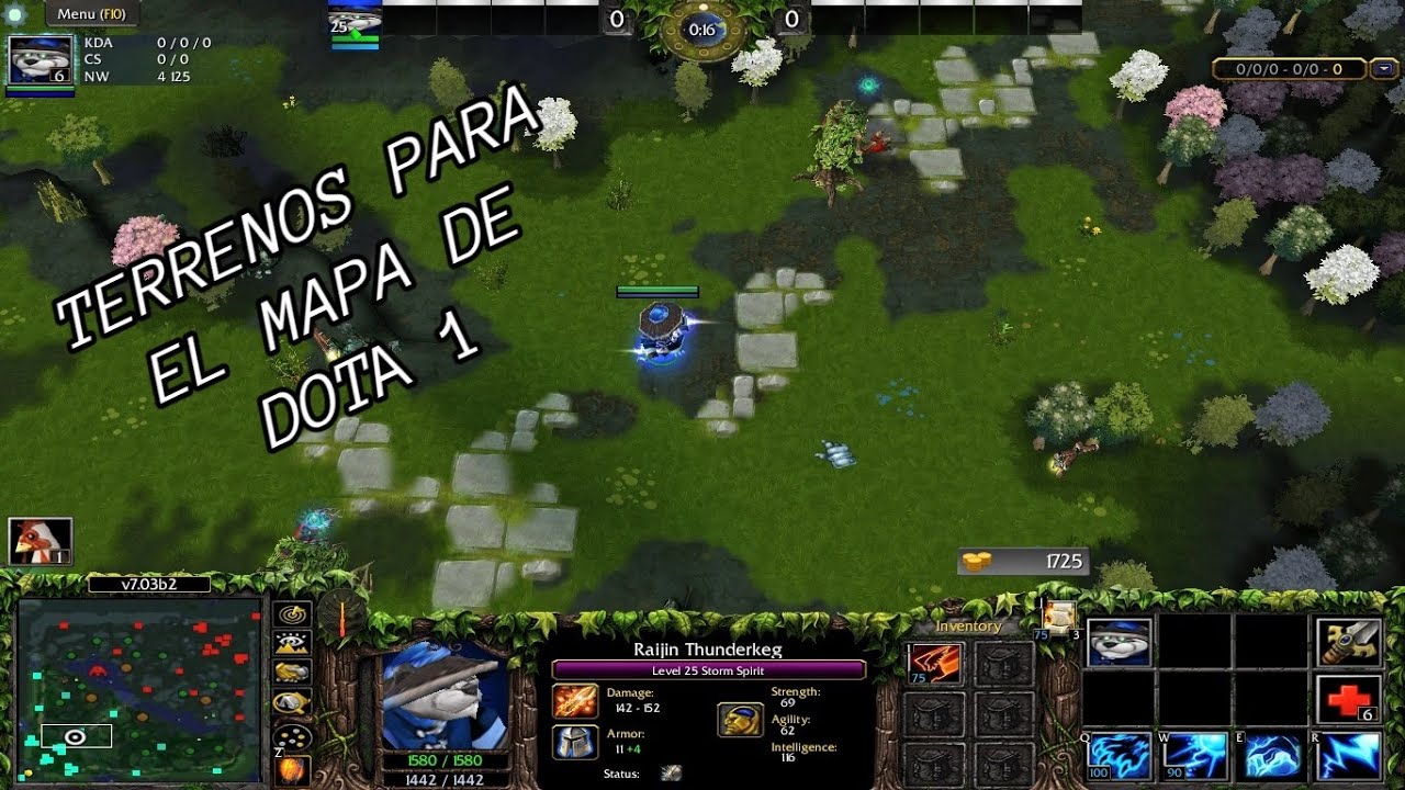 Como modificar el terreno de Dota 1 en Warcraft III 2023