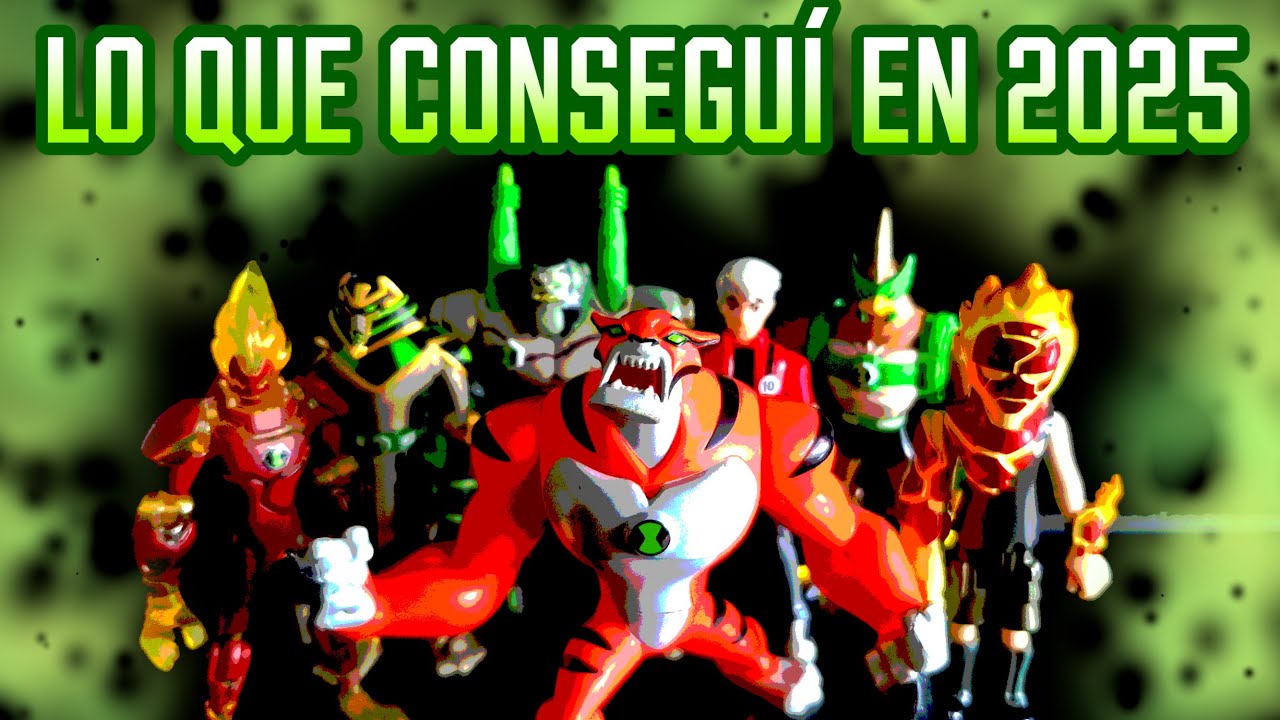 Todo lo que conseguí de Ben 10 en el 2025