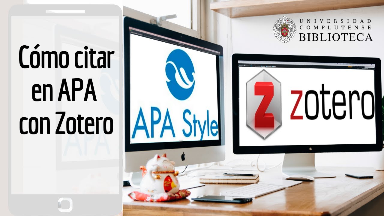 Guía: cómo citar en APA con Zotero
