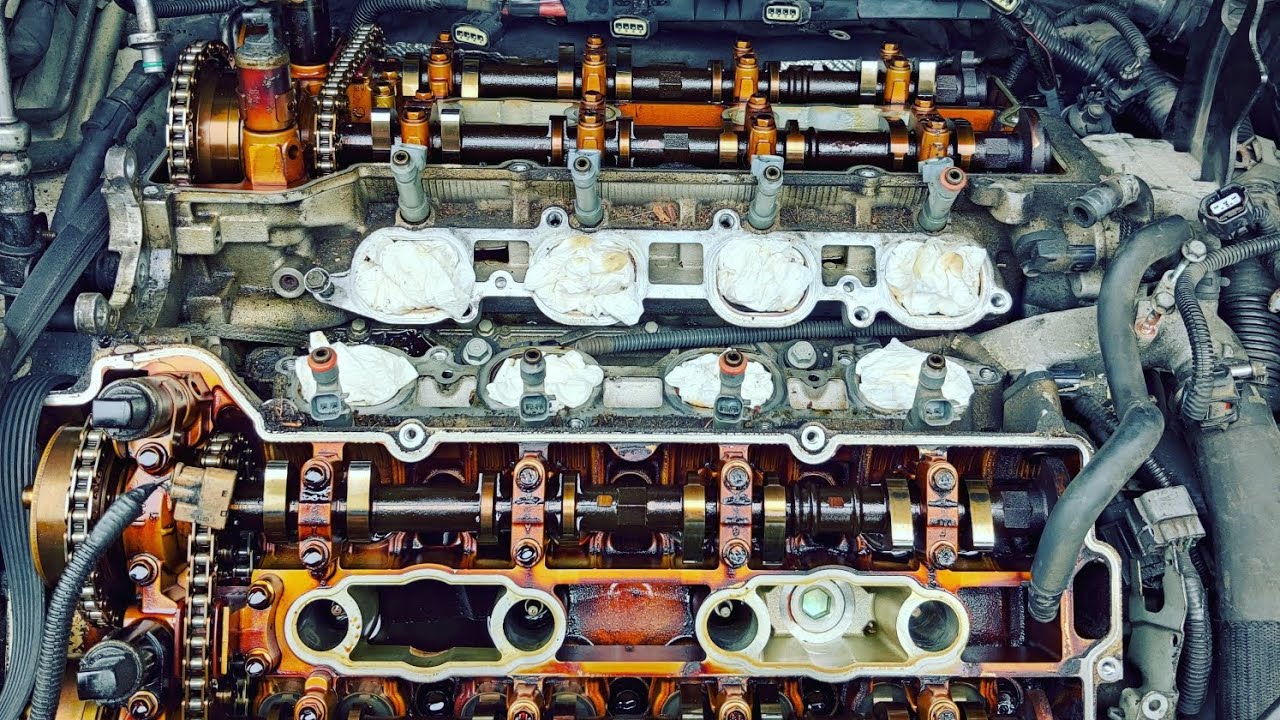 Volvo S80 V8 valve cover gaskets replacement tip - make it easier!
