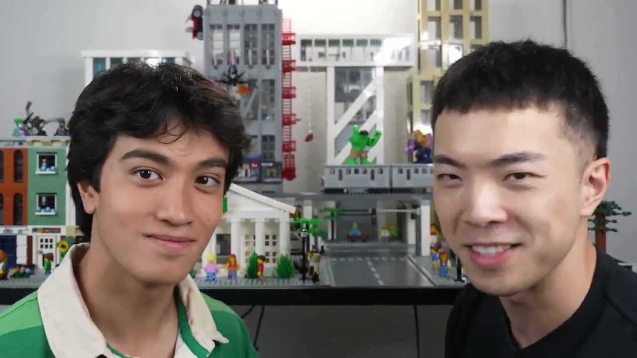 Hafu Go! Level 1 to 100 Lego Builds (ft. TD Bricks)