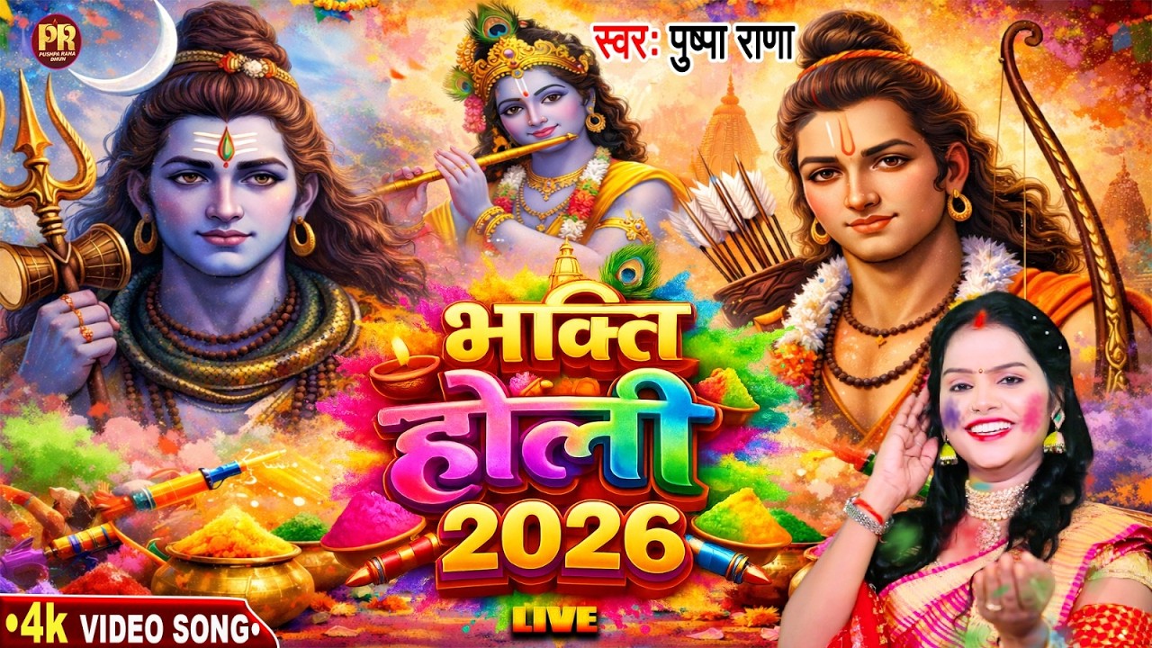 #holi - गोरिया कईके सिंगार | HOLI KHELE RAGHUVERA | Holi Special Song 2026 | Pushpa Rana